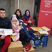 Winterhilfe für UkrainerInnen voll angelaufen