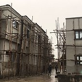Bau des Kinderschutzzentrums in Lagos im Plan