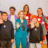"Kinderarbeit stoppen" bei BM Holzleitner