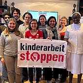 TREFFEN DER AKTIONSGRUPPE GEGEN KINDERARBEIT