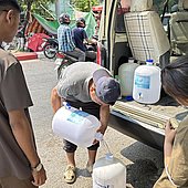 Myanmar: Hilfe von Jugend Eine Welt kommt an