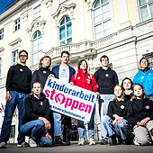 "Nein" zu Kinderarbeit!