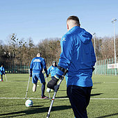 Fußball als Therapie für Kriegsversehrte