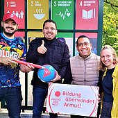 Junge Menschen und unsere Eine Welt retten