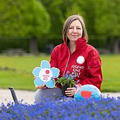 Vergissmeinnicht-Dank an Testamentsspender