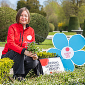 Vergissmeinnicht-Dank an Testamentsspender