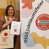 Ehrung für verantwortungsvollen Spenden-Umgang