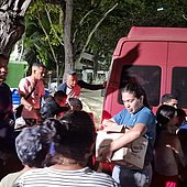 Hilfe für die Erdbebenopfer in Venezuela