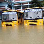 Überschwemmungen in Kerala, Indien