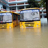 Überschwemmungen in Kerala, Indien