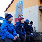 Waisenkinder aus der Ukraine in Sicherheit
