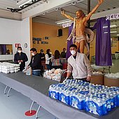 Corona-Hilfe im Don Bosco-Zentrum von Tijuana